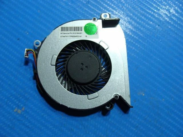 Alt view image 2 of 4 - Cpu cooling fan for HP Pavilion 17-g053us 17.3 inches 812109-001 47X11TP103