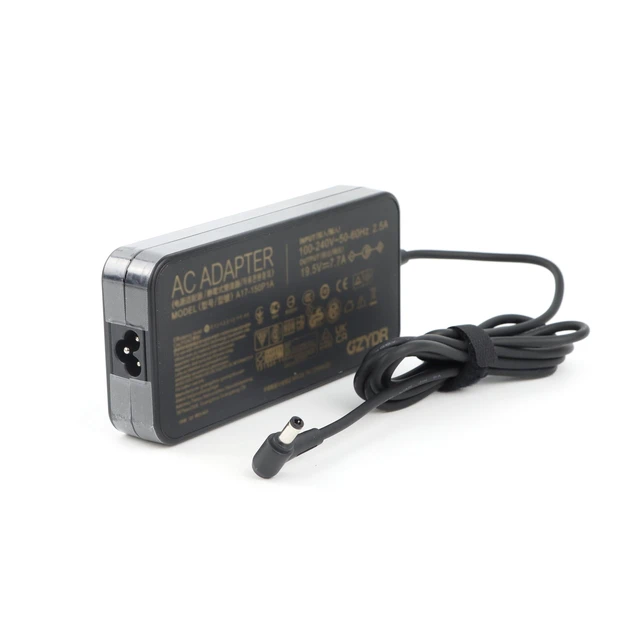 Alt view image 3 of 5 - 150W Laptop Adapter 19.5V 7.7A A17-150P1A AC Adapter for Asus Laptop Charger 5.5x2.5mm(not 4.5x3.0mm)