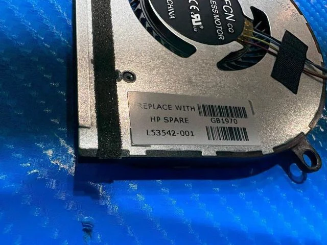 Alt view image 3 of 5 - Cpu cooling fan for HP Envy x360 15m-ds0011dx 15.6 inches L53542-001