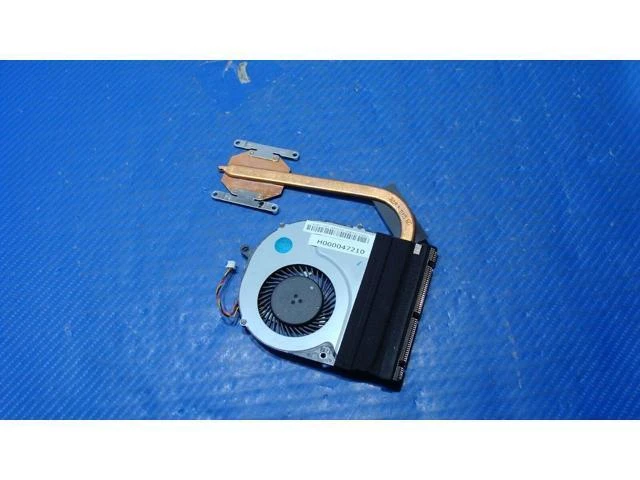 Alt view image 2 of 5 - Cpu cooling fan for Toshiba Satellite P55T-A5116 15.6 inches with Heatsink H000047210