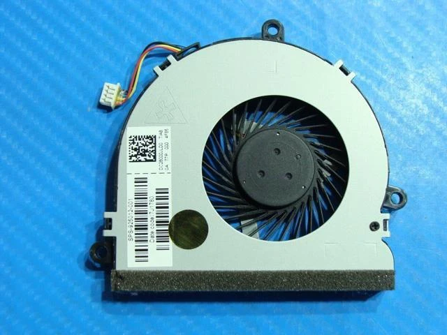 Alt view image 2 of 5 - Cpu cooling fan for HP Notebook 15-bs038cl 15.6 inches 925012-001 DC28000JLD0