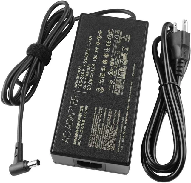 Main image of 180W 20V 9A Laptop Power Charger Adapter Replacement for Asus A20 180P1A ROG Zephyrus G14 GA401QE GA401QM Zephyrus G15