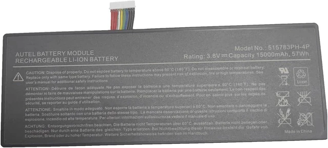 Alt view image 5 of 6 - 515783PH-4P Battery Replacement for AUTEL MaxiCOM MK908 MK908P MaxiSys Pro Elite Series(3.8V 57Wh)
