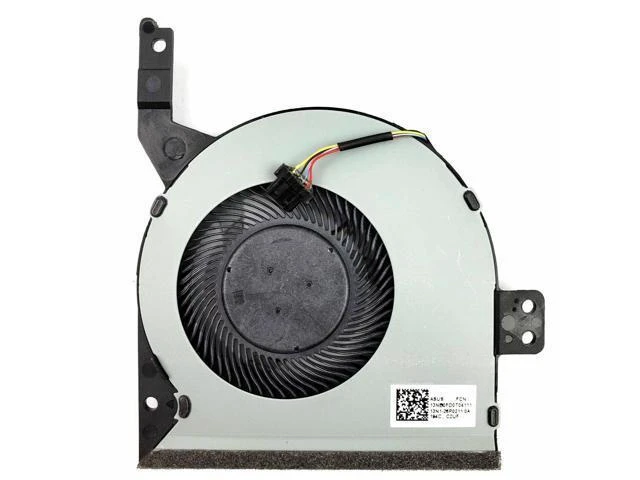 Alt view image 3 of 5 - Cpu cooling fan for Asus X542 K542U A542U X542U F580UR A580U F580U A580UR