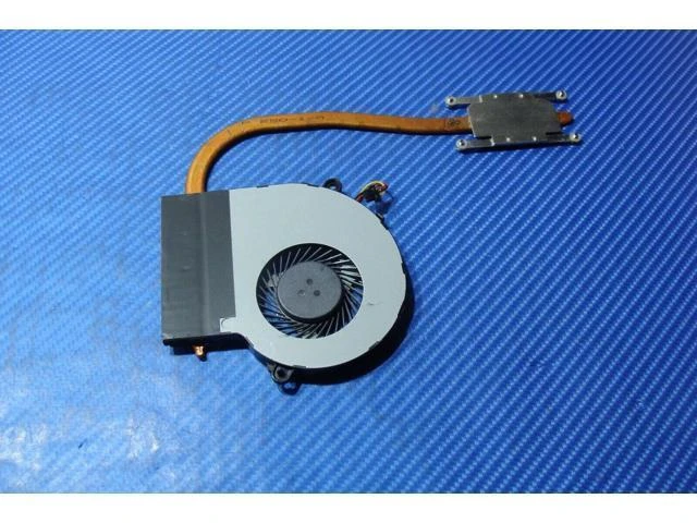 Alt view image 3 of 5 - Cpu cooling fan for Toshiba Satellite L55t-B5257W 15.6 inches with Heatsink 3CBLITA0I00