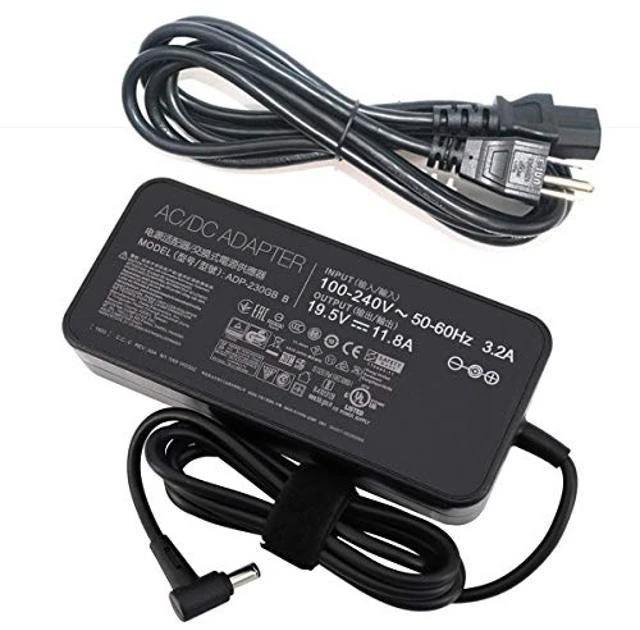 Main image of KK LTD 19.5V 11.8A 230W AC Charger Fit for Asus ROG Zephyrus S GX701GX GX701GW GX701GV ROG Strix Scar II GL704GM-DH74 GL703GM-DS74 ADP-230GB B A17-180P1A Gaming Laptop with US Cable