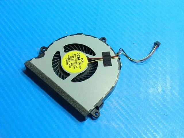 Alt view image 3 of 5 - Cpu cooling fan for HP 15-g013cl 15.6 inches 753894-001 DC28000E3F0