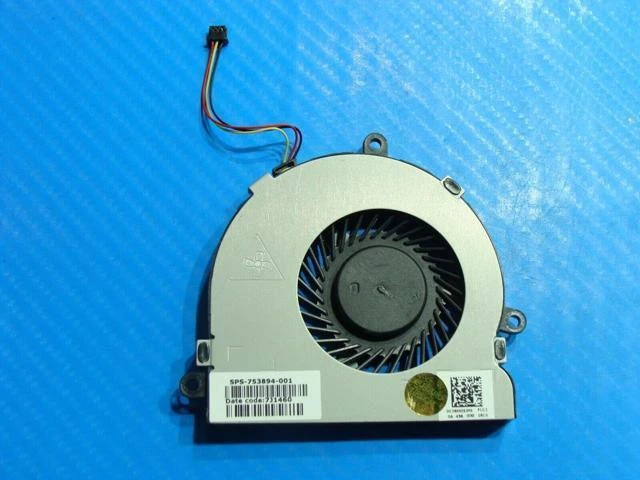 Alt view image 2 of 5 - Cpu cooling fan for HP 15-g013cl 15.6 inches 753894-001 DC28000E3F0