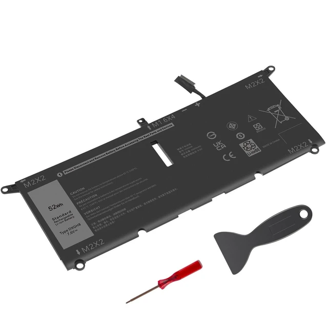 Alt view image 6 of 7 - 52Wh Battery for Dell XPS 13 9370 XPS 13 9380 2019 XPS 13 7390 Inspiron