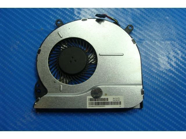 Alt view image 2 of 4 - Cpu cooling fan for HP Pavilion 14-b110us 14 inches 702746-001 49u33tp103