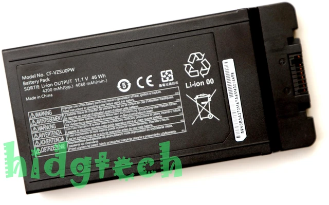 Main image of NEW CF-VZSU0PW CF-VZSU0PR 46Wh Battery For PanasonicToughbook 54 54 CF-54 MK1 MK2 MK3