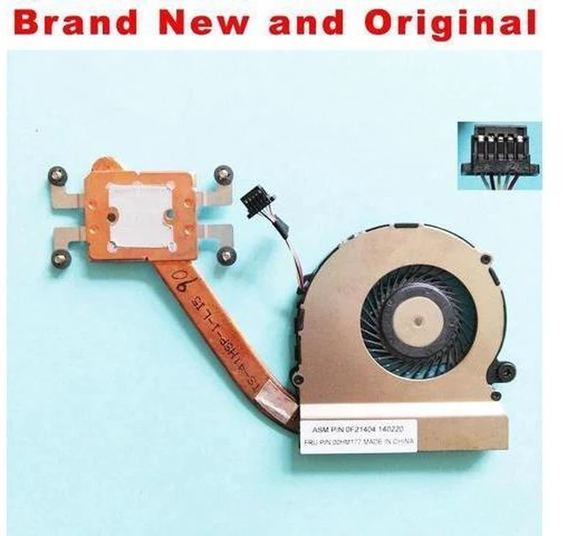 Main image of New Original radiator for Lenovo Yoga 11E laptop CPU heatsink cooling fan cooler 0F21404 FRU: 00HM177 EG50050S1-C510-S9A