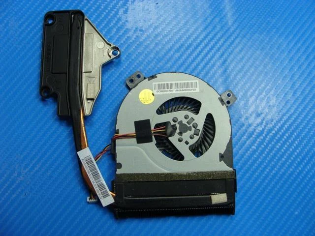 Alt view image 2 of 5 - Cpu cooling fan for Lenovo IdeaPad P500 15.6 inches with Heatsink AT0SY0010S0