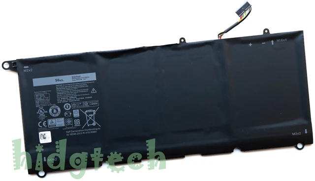 Main image of New 90V7W Battery for XPS 13 9343 9350 13D-9343 Series JD25G JHXPY 5K9CP