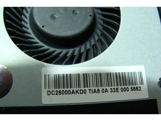 Alt view image 3 of 5 - Cpu cooling fan for Lenovo ThinkPad Edge E430 14 inches with Heatsink DC28000AKD0 AT0NU0040M0