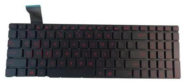 Main image of replacement keyboard for Asus ROG GL552VL GL552VW GL552VX GL552JX Backlit US
