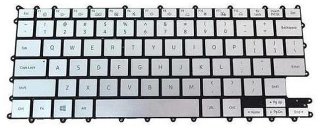 Alt view image 5 of 5 - replacement keyboard for Samsung Galaxy NP730QCJ NP 730QCJ NP730QCJ-K02US NP730QDA US