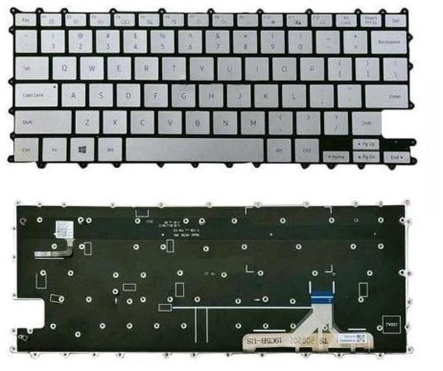 Alt view image 4 of 5 - replacement keyboard for Samsung Galaxy NP730QCJ NP 730QCJ NP730QCJ-K02US NP730QDA US