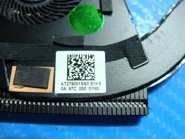 Alt view image 3 of 5 - Cpu cooling fan for Lenovo Yoga 730-13IKB 13.3 inches s with Heatsink AT279001SS0