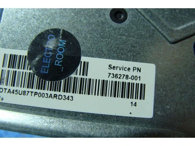 Alt view image 2 of 5 - Cpu cooling fan for HP 15-f023wm 15.6 inches 736278-001 45U87TP003