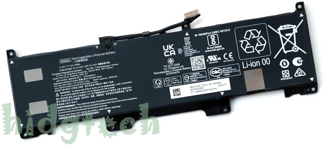 Main image of New AN03XL Battery for HPProBook Fortis G9, Pro x360 Fortis 11 G9, Pro x360 Fortis 11 inch G9 Notebook PC L173474-005 HSTNN-OB2K M64308-2C1 M64308-AC2