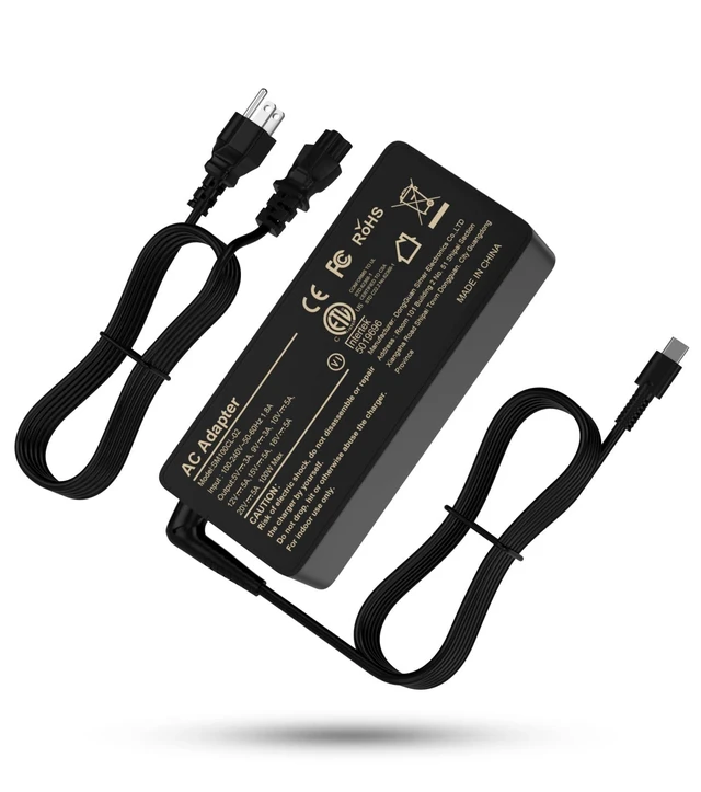 Alt view image 8 of 14 - USB-C-Laptop-Charger - Yenyoh 100W USB C Charger, Fast Charging Compatible with Lenovo ThinkPad HP Asus Acer MacBook MSI Dell Computer Tablet Chargers Adapters Type C Power Cord 90W 65W 45W PD 3.0