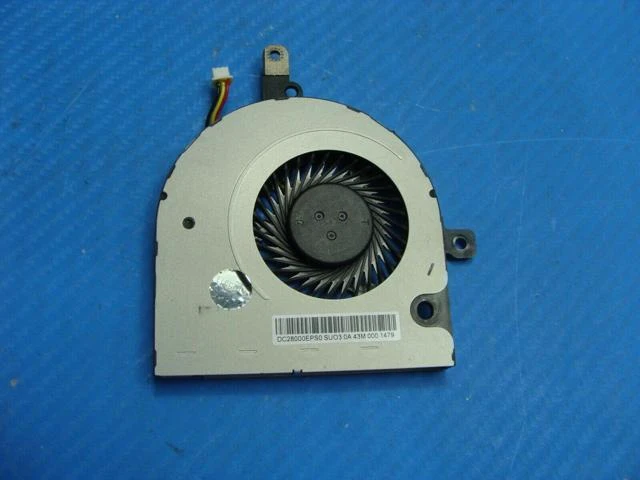 Alt view image 2 of 4 - Cpu cooling fan for Toshiba Satellite C55t-B5109 15.6 inches DC28000EPS0