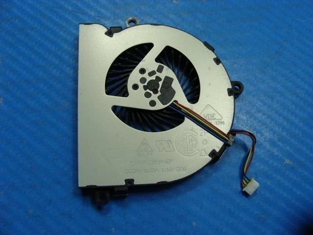 Alt view image 2 of 4 - Cpu cooling fan for HP 15-af131dx 15.6 inches 813946-001 DC28000GAD0 #1