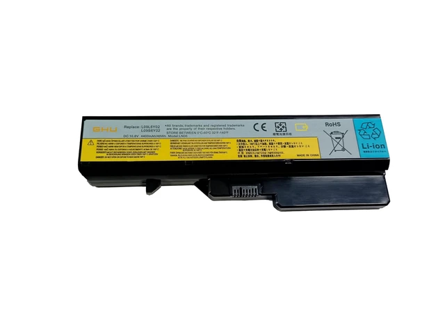 Alt view image 2 of 5 - GHU Lenovo Laptop Battery Replacement Compatible with Lenovo G460 G565 G470 G475 G560 B570 G780 V360 V570 Z470 Z560 Z565 Z570 Z575 L09S6Y02 L09M6Y02 L09L6Y02 L10P6Y22 L09C6Y02 L10C6Y02 57Y6454