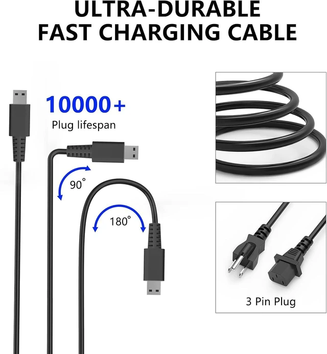 Alt view image 2 of 4 - 330W 280W Laptop Charger Compatible with MSI Raider 18 HX A14VIG A14VHG A14V A7VIG GE68 GE77 GE76 GE66 GE78HX GE68HX GE77HX Vector 17 16 GP78HX GP66HX GP76 GP68 Power Adapter