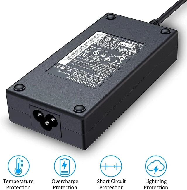 Alt view image 6 of 6 - 180W AC Charger for Acer Nitro 5 7 AN515-54 AN515-51 AN515-53 AN515-43 AN515-41 AN515-52 AN515-54-5659 AN515-54-5812 AN517-52-52T3 AN715-51 AN715-52-715S Laptop Power Adapter Supply Cord