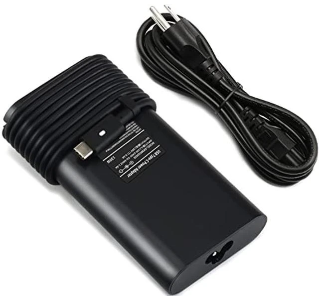 Main image of 130W USB C Laptop Charger for Dell XPS 15 9500 7590 17 9700 9575 Precision 3560 3550 5560 5750 5550 5530 2in1 Latitude 7410 7310 7210 9410 9510 5420 5411 5501 Slim Power Adapter Type-C Replacement