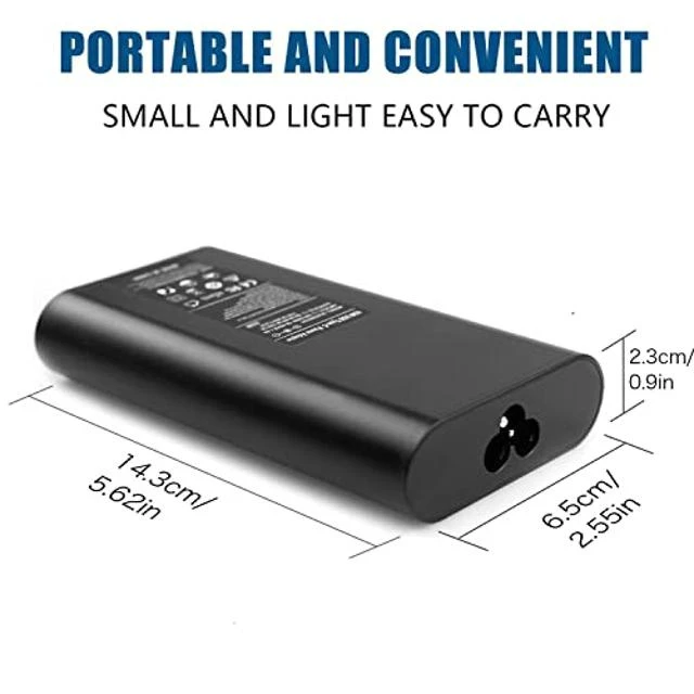 Alt view image 5 of 5 - 130W USB C Laptop Charger for Dell XPS 15 9500 7590 17 9700 9575 Precision 3560 3550 5560 5750 5550 5530 2in1 Latitude 7410 7310 7210 9410 9510 5420 5411 5501 Slim Power Adapter Type-C Replacement