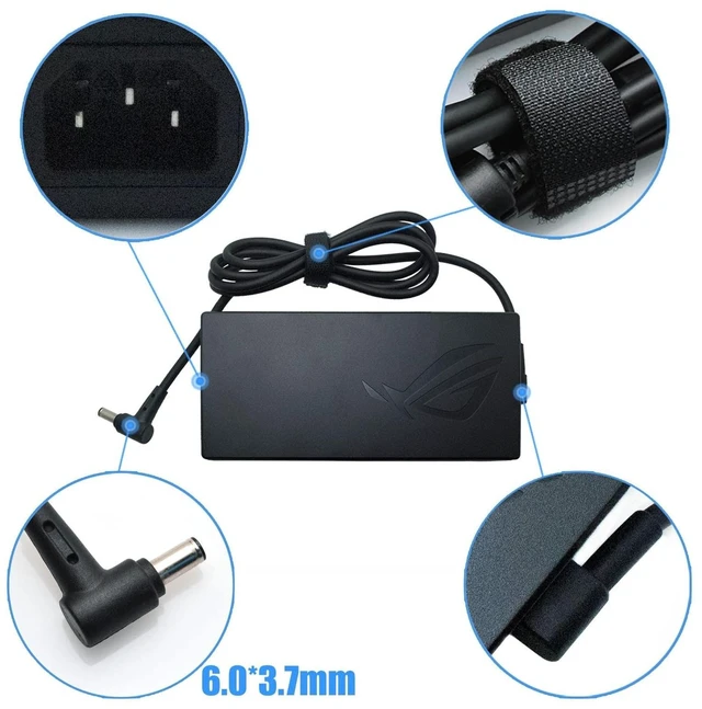 Alt view image 5 of 5 - 20V 10A ADP-200JB D Charger for Asus ROG Zephyrus G15 GA503RM Asus TUF Dash F15 FX516PR TUF Gaming A15 2021 F15 2021 F17 2021 200W Laptop Charger
