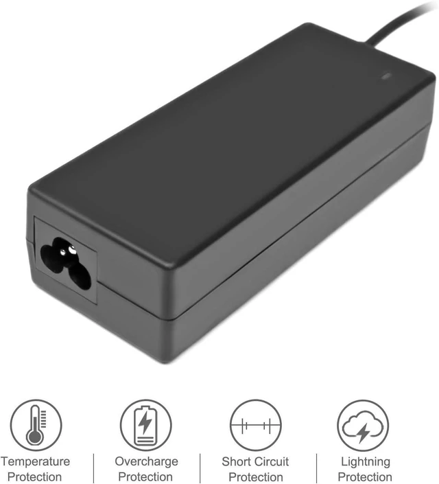 Alt view image 5 of 6 - JUYOON 90W OptiPlex Micro Charger Power Cord for dell OptiPlex 7060 5060 7070 5070 dell Inspiron 15 7590 7790 7500 17 7706 15 7501 7506 (4.5 * 3.0mm)