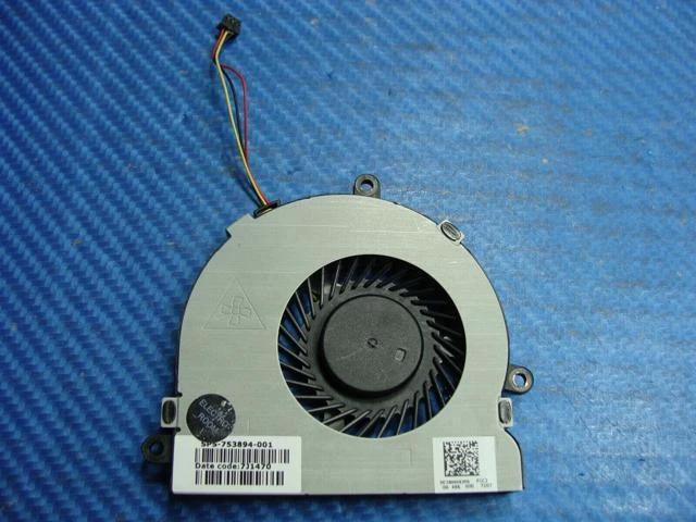 Alt view image 2 of 4 - Cpu cooling fan for HP 15-g018dx 15.6 inches DC28000E3F0 753894-001
