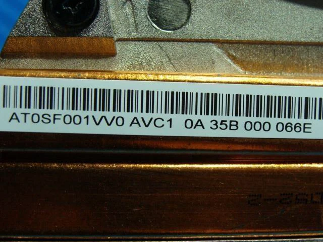 Alt view image 3 of 5 - Cpu cooling fan for Lenovo IdeaPad Y510p 15.6 inches with Heatsink AT0SF001VV0
