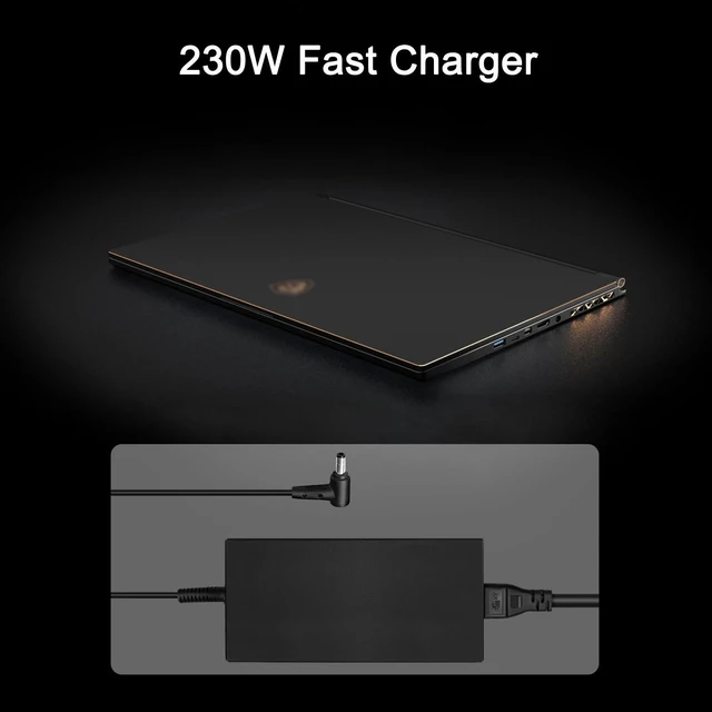 Alt view image 5 of 5 - FLGAN 230W Charger for ADP-230GB D A17-230P1A A230A032P MSI WS66 GS65 GS75 Stealth 9SG 9SF 10SGS 10SGS MS-16V1 MS-16Q4 Maingear Element 2 Vector Pro 2 2021 2022 Gaming Laptop power supply