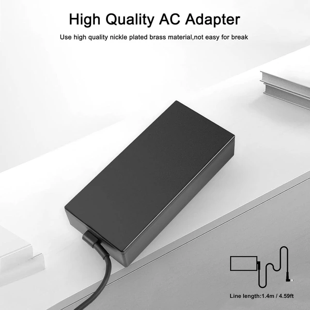 Alt view image 4 of 7 - 330W Laptop Charger for Asus ROG Strix G16 G18 G614JZR G614JZ G814JZR G814JZ G834JY G634JZ G634JY G733PZ G733PY Laptop Charger A21-330P1A A22-330P1A rog 330w dc Adapter