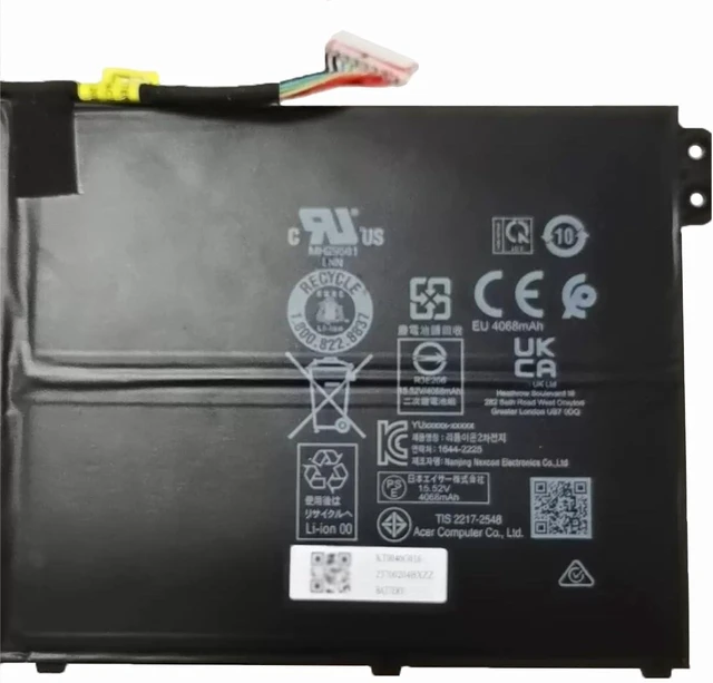 Alt view image 3 of 3 - AP22A8N Laptop Battery 65.01Wh 4189mA 15.52V Compatible with Acer Swift Go SFG14-71 SFG16-71 SFG14-72 TravelMate P2 P4 P6 TMP614-53-TCO Series
