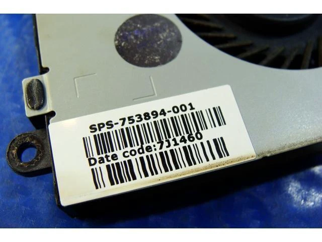 Alt view image 3 of 5 - Cpu cooling fan for HP Pavilion 15-r018dx 15.6 inches 753894-001 DC28000E3F0