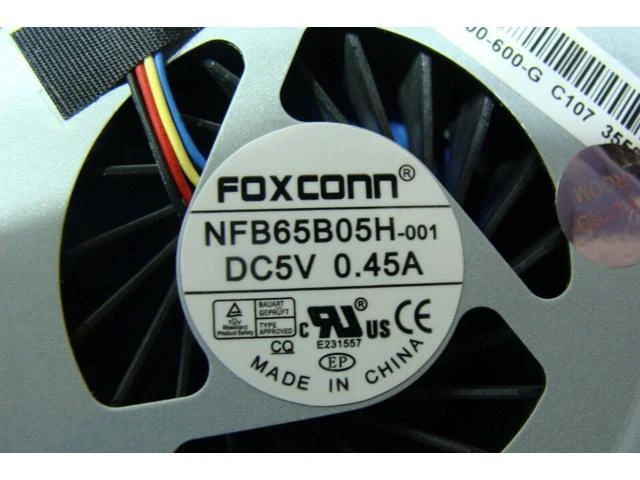 Alt view image 3 of 5 - Cpu cooling fan for HP ProBook 6565b 15.6 inches 490109E00-600-G