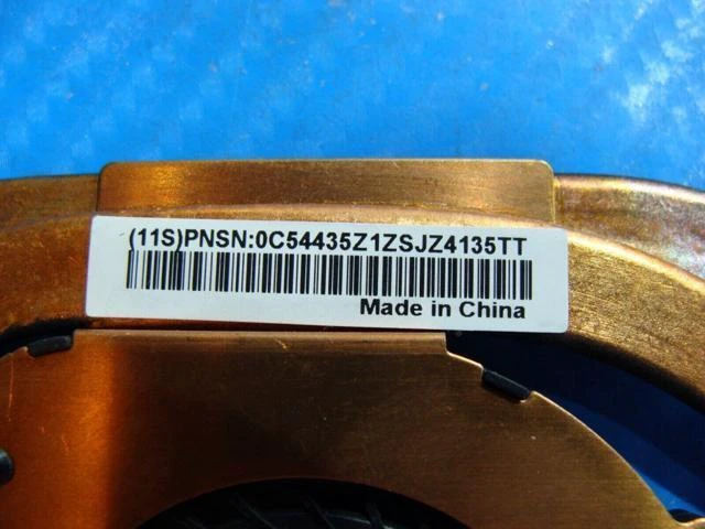 Alt view image 3 of 5 - Cpu cooling fan for Lenovo ThinkPad X1 Carbon 14 inches with Heatsink 0C54435 04X3829