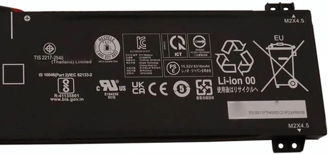 Alt view image 3 of 4 - L21M4PC5 Battery 99.9Wh 6440mAh Replacement for Lenovo Legion 7-16IAX7 / 7-16ARHA7 Series 5B11N51742 5B11F54006 L21C4PC2 L21D4PC2 15.2V 4-Cell