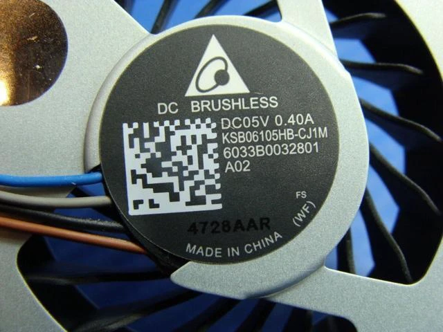 Alt view image 3 of 5 - Cpu cooling fan for HP ENVY m6-n015dx 15.6 inches 6033B0032801
