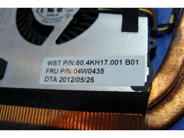 Alt view image 3 of 5 - Cpu cooling fan for Lenovo ThinkPad X220 12.5 inches with Heatsink 04W0435 #1
