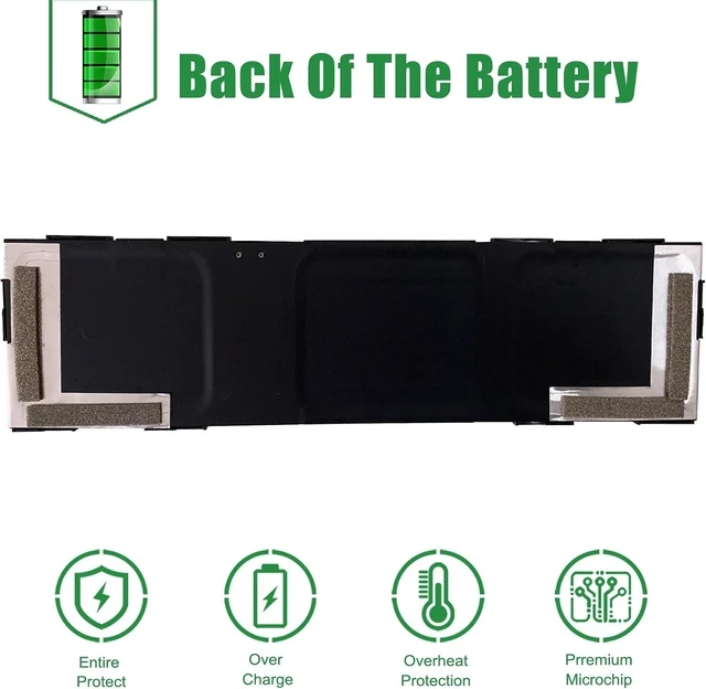 Alt view image 6 of 6 - C31N2205 Laptop Battery Replacement for Asus Chromebook CX34 Flip CX3401 ExpertBook B3 B3404CVF Series Notebook Black 11.61V 63Wh 5260mAh
