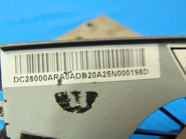 Alt view image 3 of 5 - Cpu cooling fan for Toshiba Satellite P855 15.6 inches with Heatsink DC28000ARA0