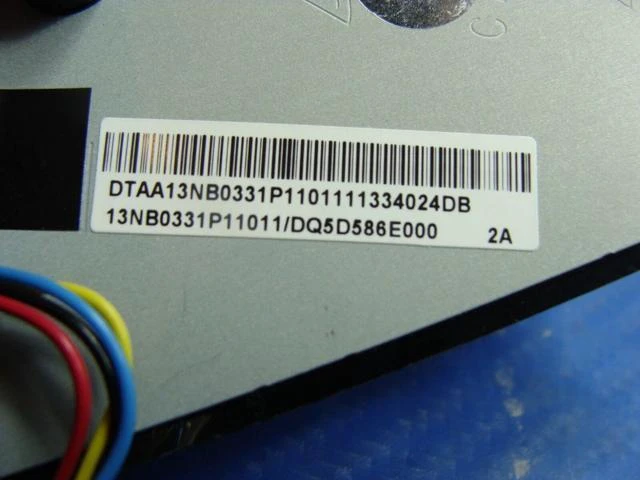 Alt view image 3 of 5 - Cpu cooling fan for Asus X551CA-HCL1201L 15.6 inches 13NB0331P11011