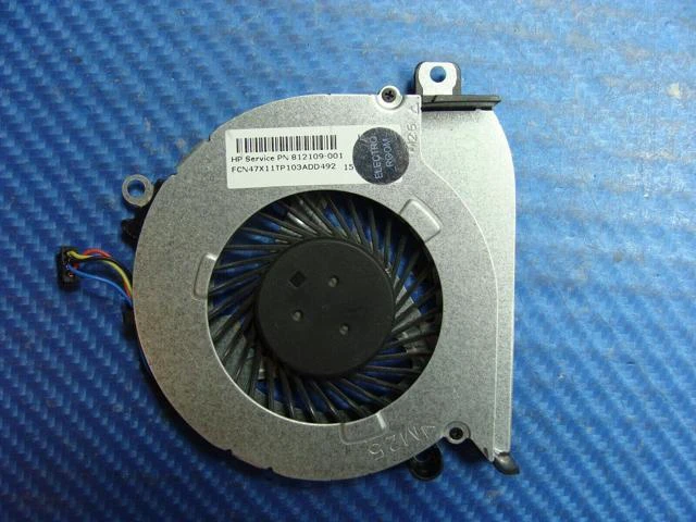 Alt view image 2 of 4 - Cpu cooling fan for HP 14t-ab100 14 inches 812109-001 47X11TP103
